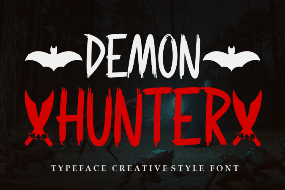 A Creative Font for Dark, Mysterious Product Designs
