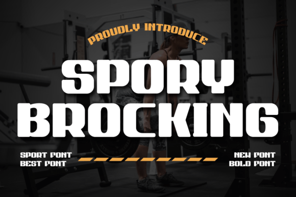 A Detailed Look at the Spory Brocking Typeface