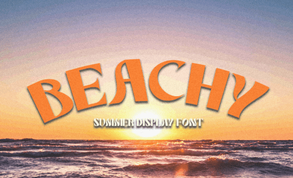 Beachy Font Review: A Versatile Display Typeface