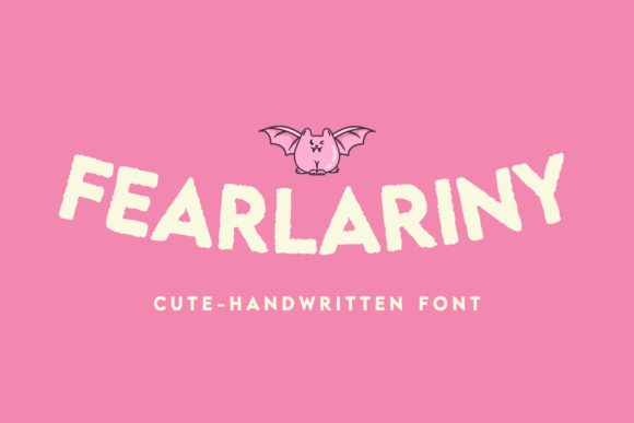 Fearlariny: The Whimsical Handwritten Font for Playful Brands