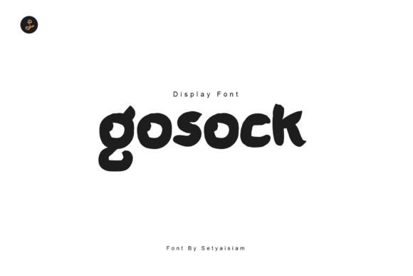 Gosock: A Display Font for Campaign Personality