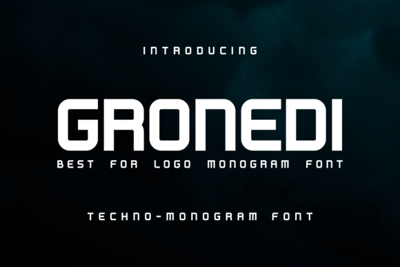 Gronedi: A Modern Display Font for Marketers
