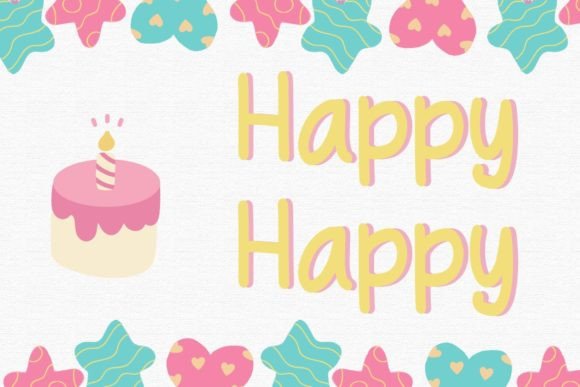 Happy Happy: The Font That Makes Words Feel Like a Celebration