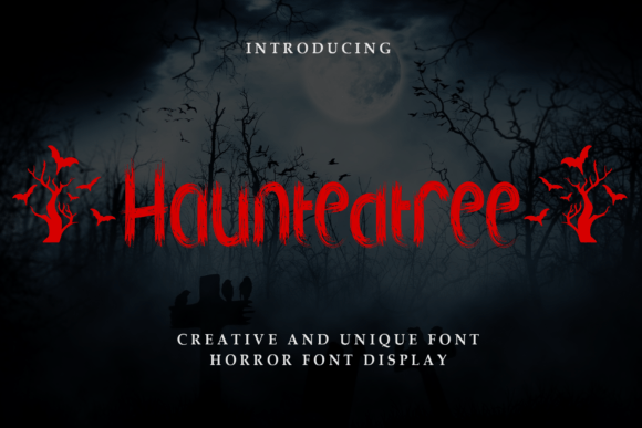 Hauntedtree Font for Spine-Chilling Brand Identity
