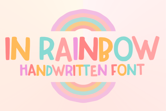 In Rainbow: A Display Font for Engaging Editorial Content