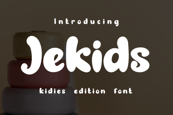 Jekids Display Font for Creative Children’s Marketing