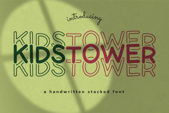 Kids Tower: A Creative Font for Polished Small Business Materials