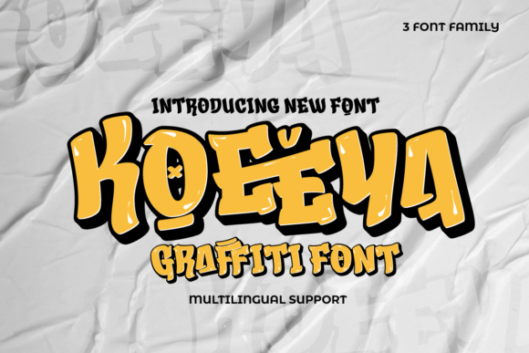 Koeeya: A Display Font for Expressive Brand Identity