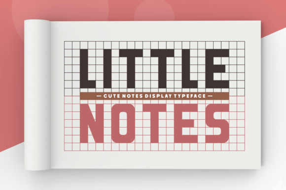 Little Notes: A Fun Display Font for Creative Branding