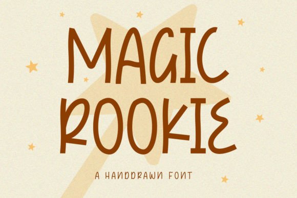 Magic Rookie: A Playful Display Font for Digital Branding