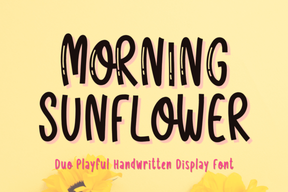 Morning Sunflower Font for Bold Web Branding