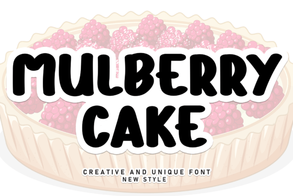 Mulberry Cake Font for Warm, Friendly Branding