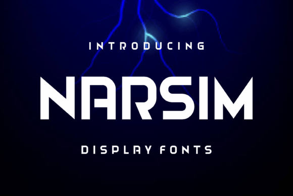 Narsim Font: The Bold Display Typeface for Your Brand Identity