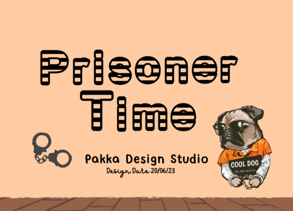 Prisoner Time Font for Bold Brand Identity