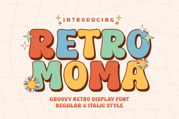 Retro Moma: A Nostalgic Display Font for Modern Web Design