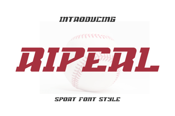 Riperl Font Review: A Modern Sports-Inspired Typeface for Authentic Branding
