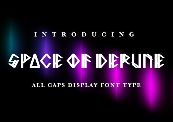 Space of Derune: An Elegant Font for Modern Branding