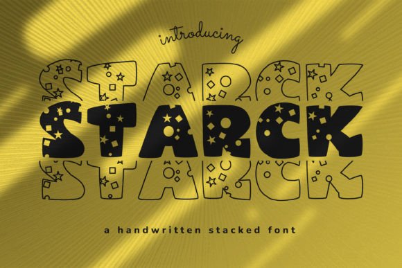 Starck Font for Digital Designers and Online Branding