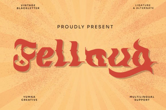 The Editorial Character of Fellaud Font