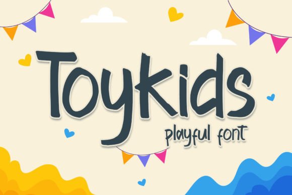 The Toykids Font: A Playful and Professional Typeface for Business Branding